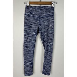Z By Zella Blue Space Dye Leggings Size Small Stretch Yoga Active Women’s